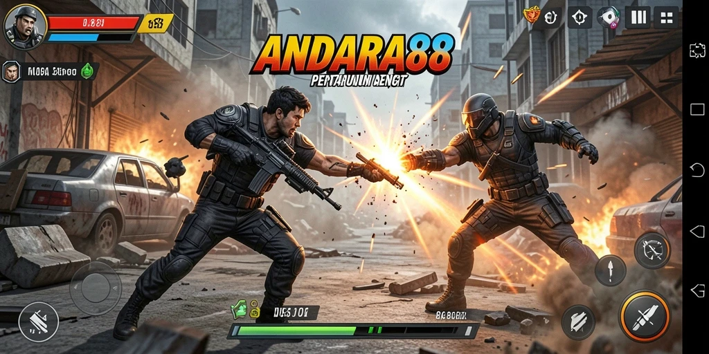 Gameplay seru dan pertarungan menegangkan di ANDARA88.
