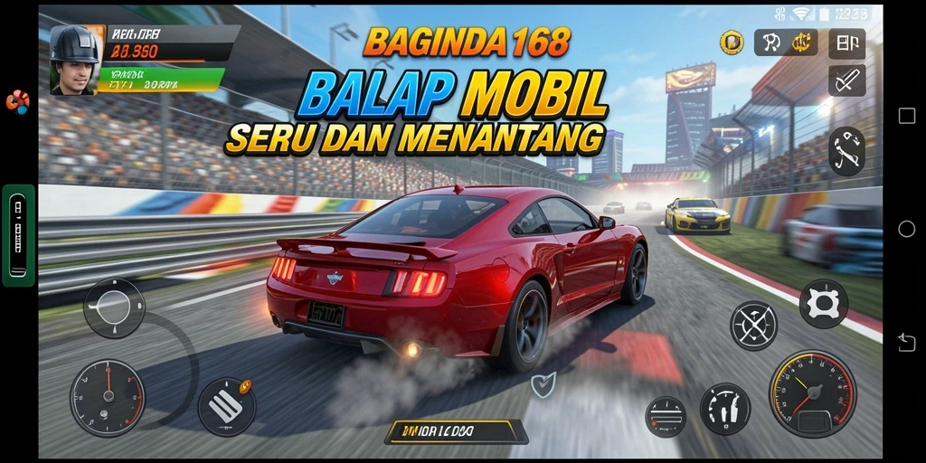 Tampilan gameplay yang mendebarkan di BAGINDA168.
