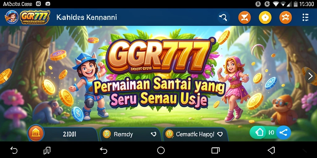Screenshot gameplay GGR777 yang menampilkan aksi seru saat bermain.