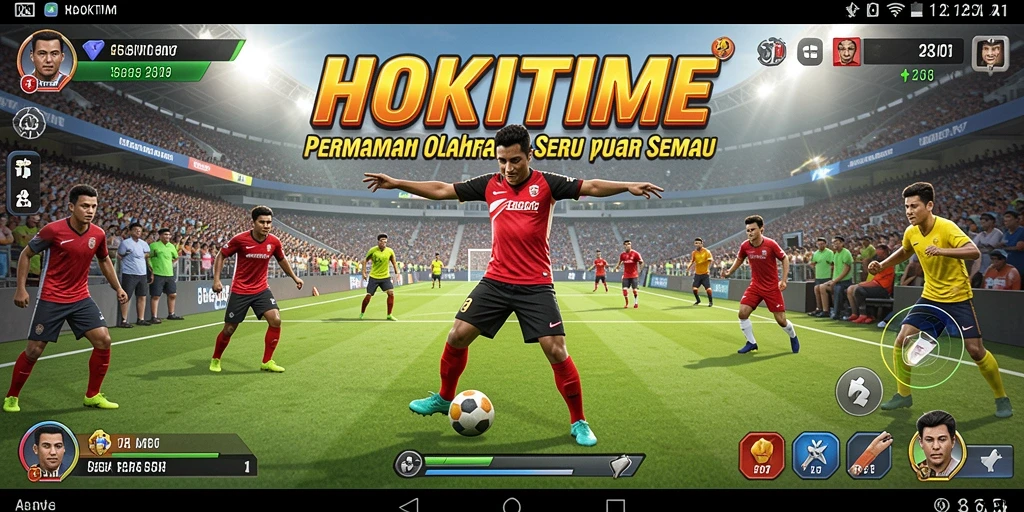 Tampilan gameplay HOKITIME yang menegangkan dan kompetitif.
