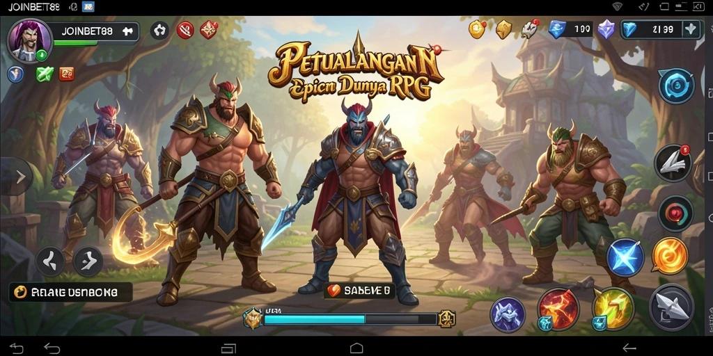 Tampilan menarik dalam gameplay RPG JOINBET88.