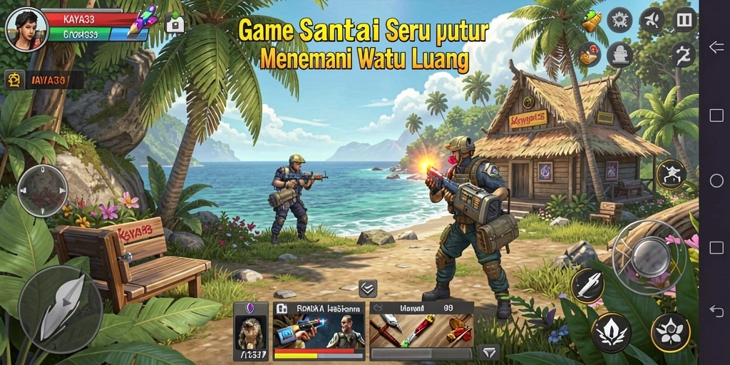 Screenshot gameplay KAYA33 yang penuh warna dan menyenangkan.