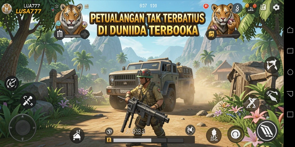 Tangkap momen petualangan epik di dunia terbuka LUSA777.