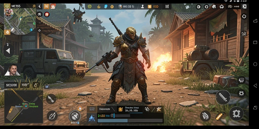 Tampilan gameplay ME355 yang menarik dan strategis.
