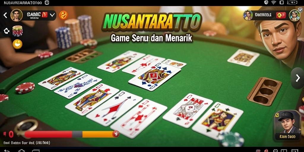 Tampilan gameplay NUSANTARATOTO yang menarik dan seru.