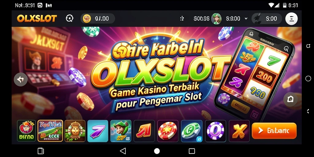 Tampilan gameplay menarik dari OLXSLOT dengan grafis yang memukau.
