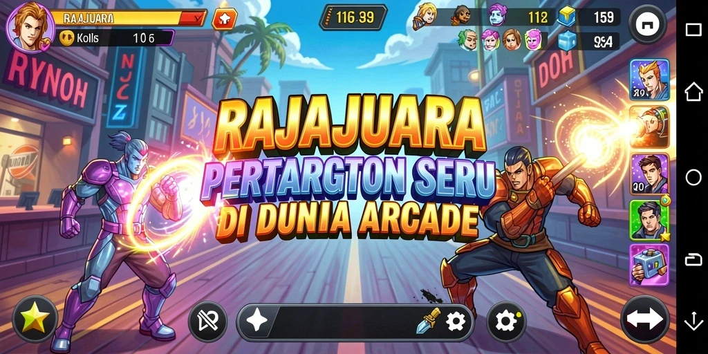 Tampilan seru gameplay RAJAJUARA dengan grafis yang menakjubkan.