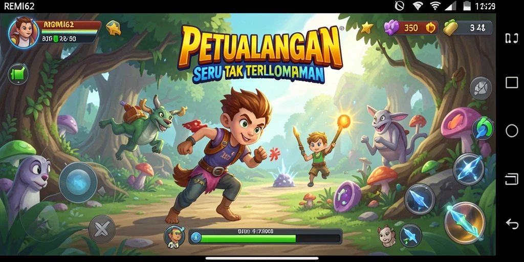 Tampilkan gameplay seru dari REMI62 dalam petualangan menegangkan.