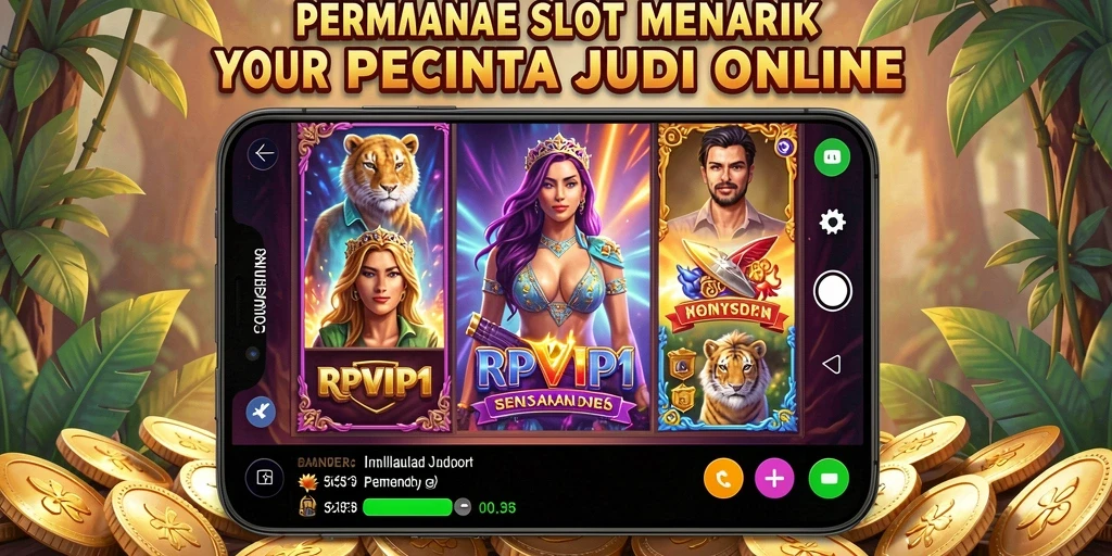 Gambaran grafis mendetail dari gameplay RPVIP1 yang seru dan penuh warna.