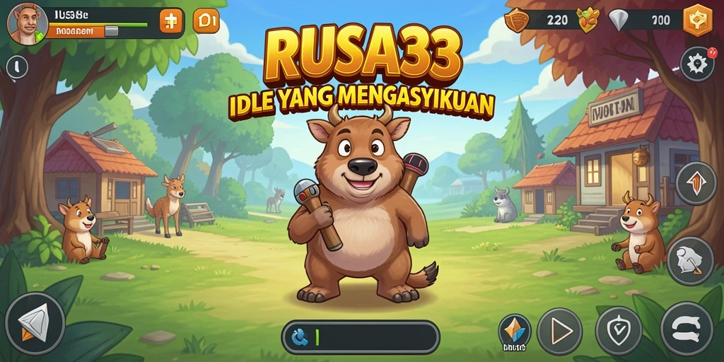 Tampilan gameplay RUSA33 yang menarik dan menghibur.