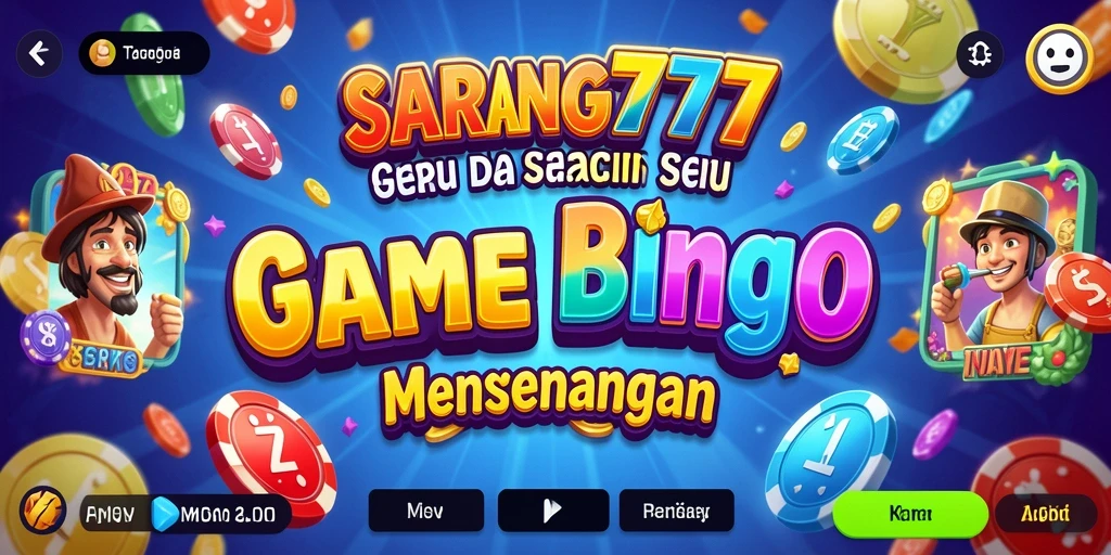 Tampilan menarik dari gameplay Bingo SARANG777 yang mengasyikkan.