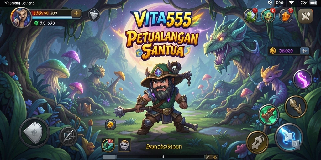 Tampilan gameplay VITA555 yang memukau dan penuh petualangan.