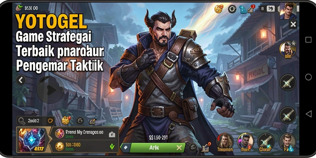 Tampilan seru YOTOGEL dengan gameplay strategi yang mendalam.
