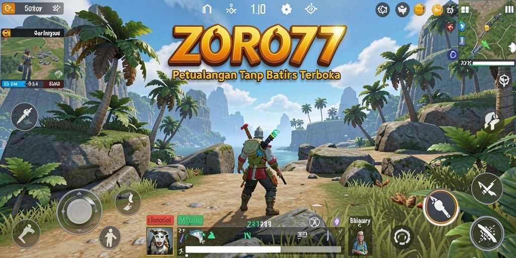 Gameplay menarik di dunia terbuka ZORO77 yang penuh petualangan.